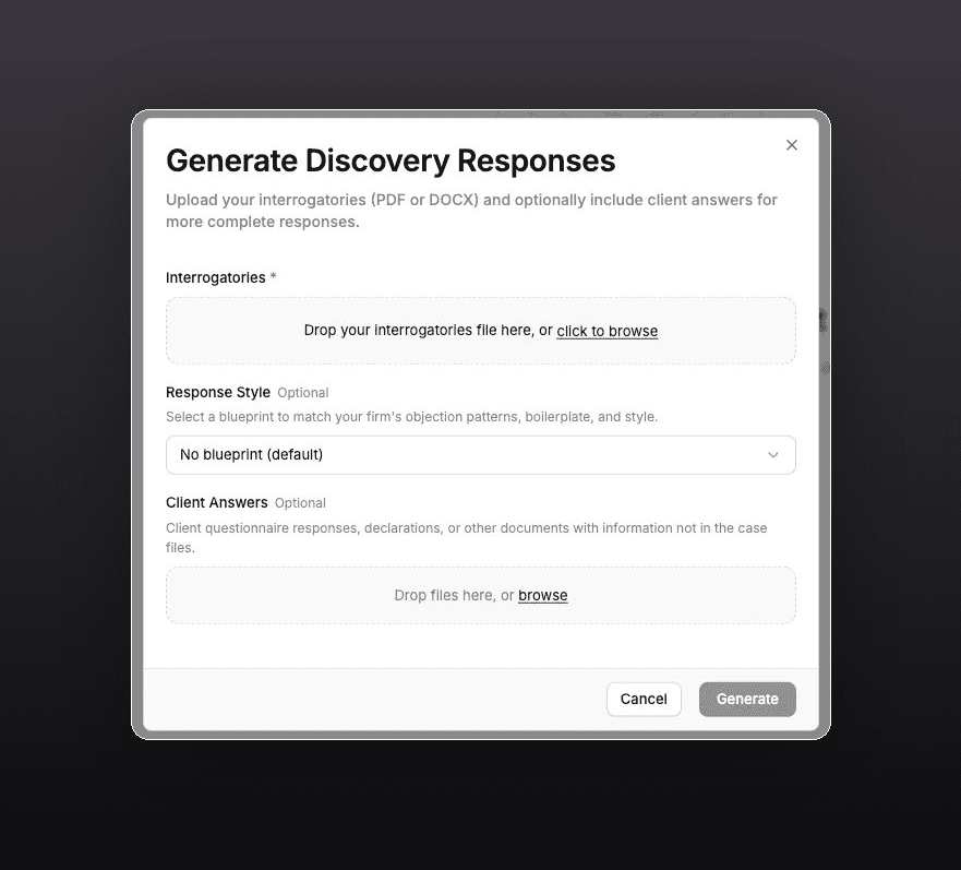 Your objection style, your templates