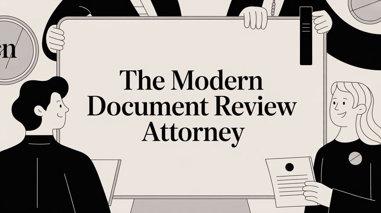 The Modern Document Review Attorney