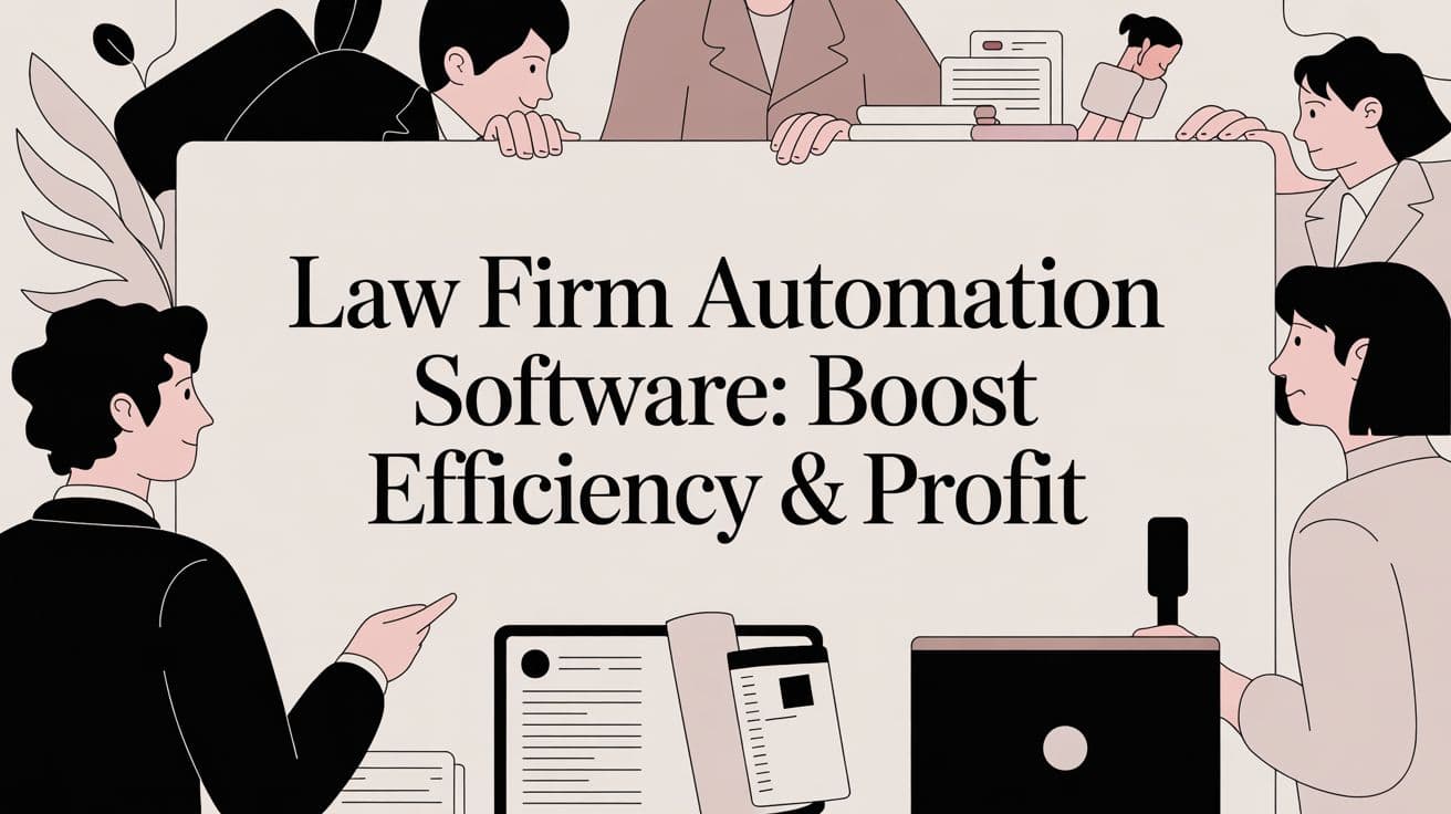 law firm automation software: Boost Efficiency & Profit