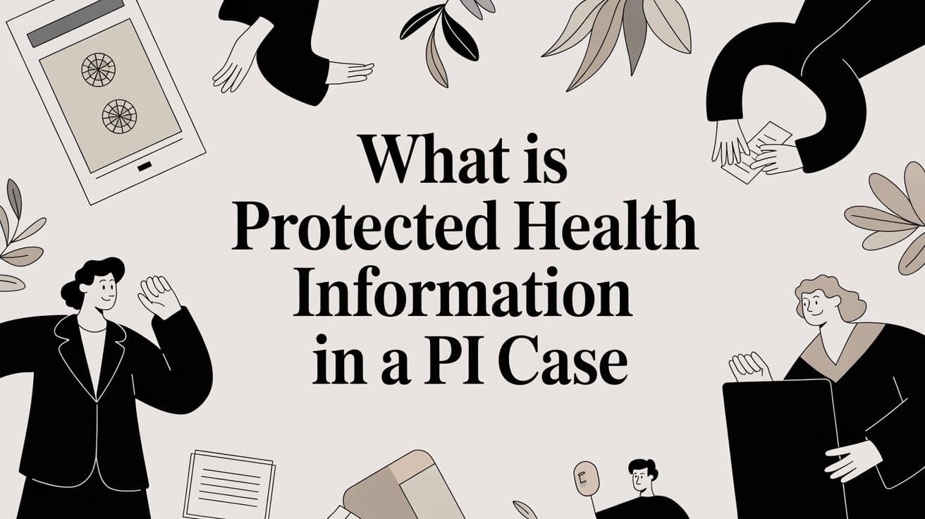 What Is Protected Health Information in a PI Case