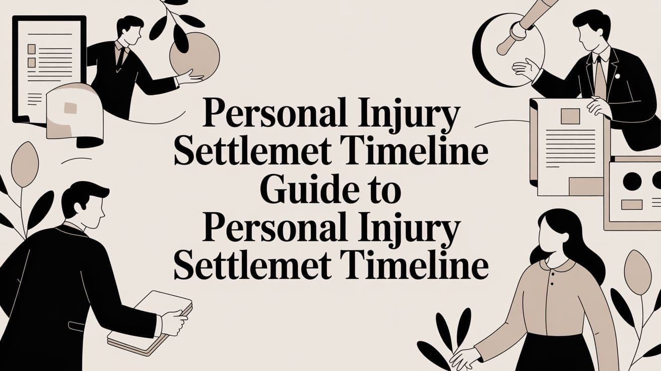 Personal Injury Settlement Timeline Guide to personal injury settlement timeline