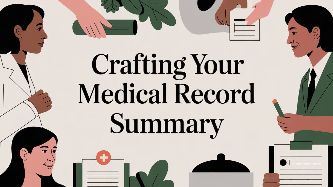 Crafting Your Medical Record Summary