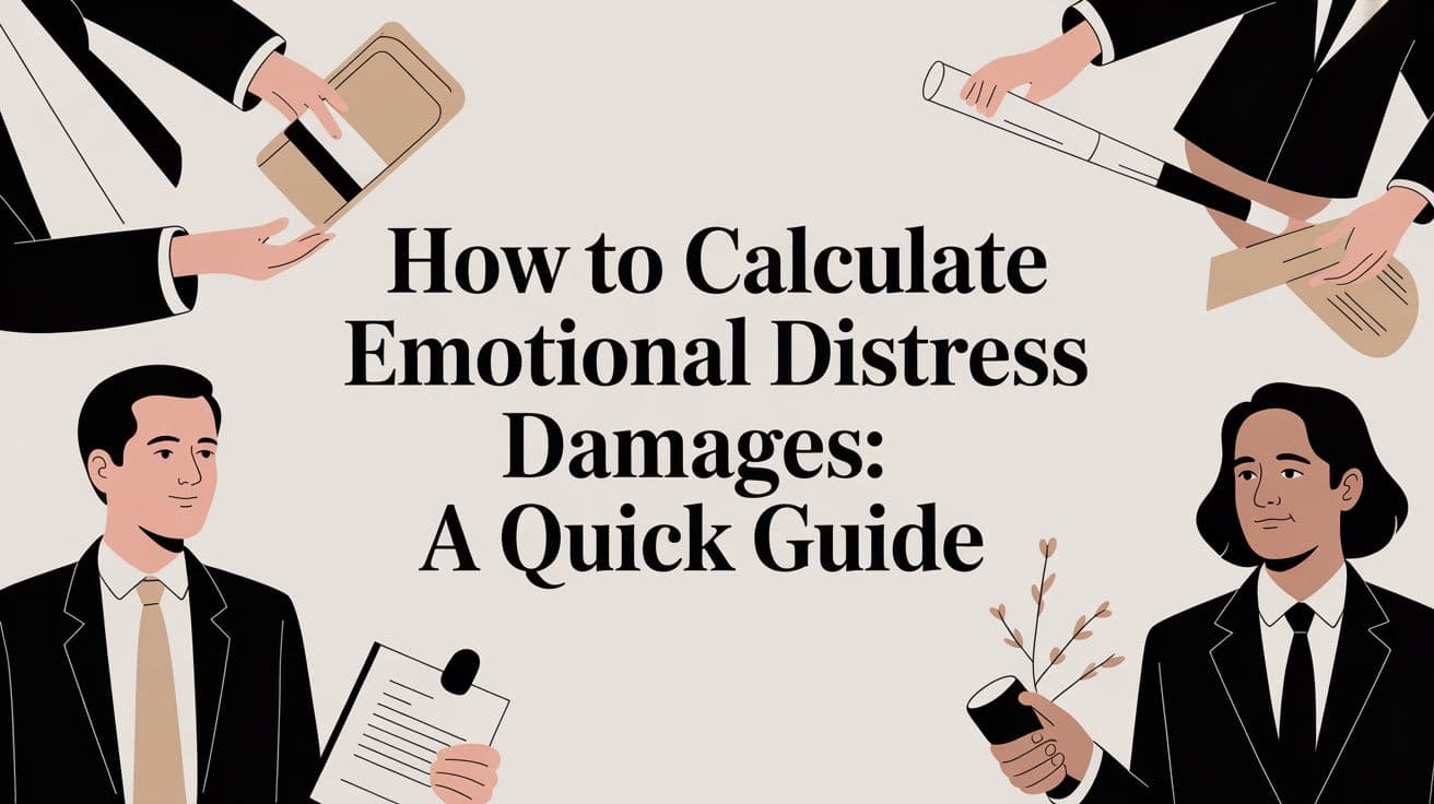 How to Calculate Emotional Distress Damages: A Quick Guide