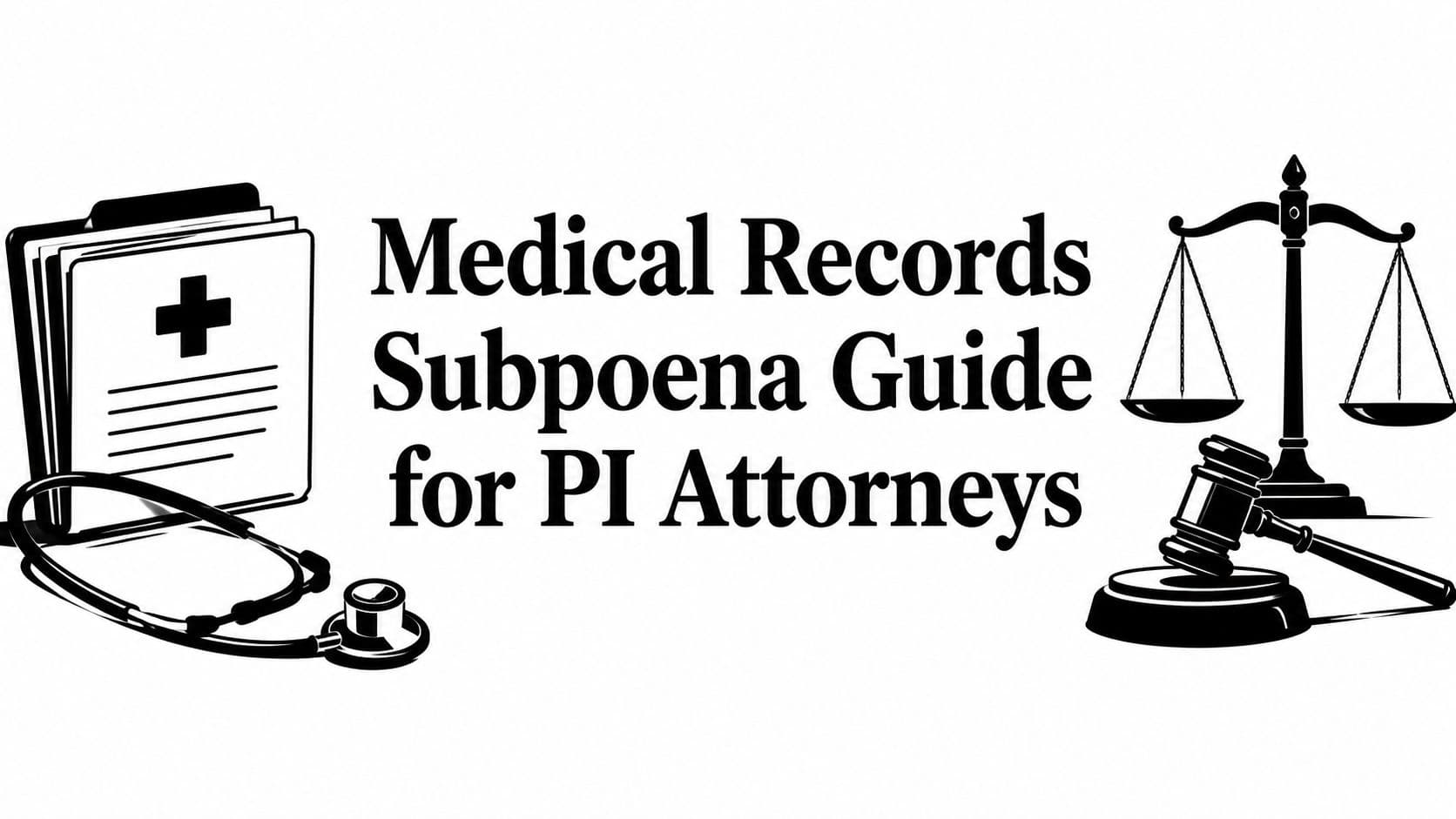 Medical Records Subpoena Guide for PI Attorneys