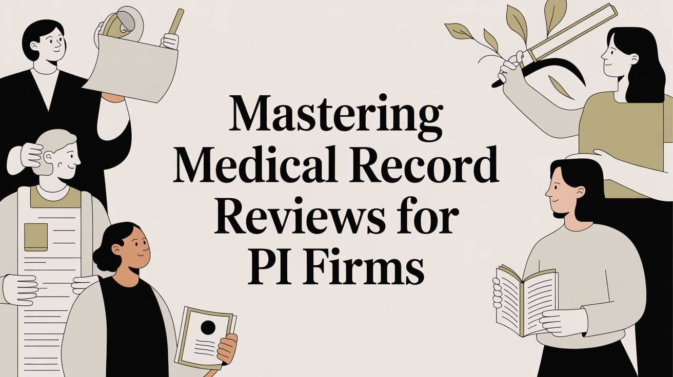 Mastering Medical Record Reviews for PI Firms
