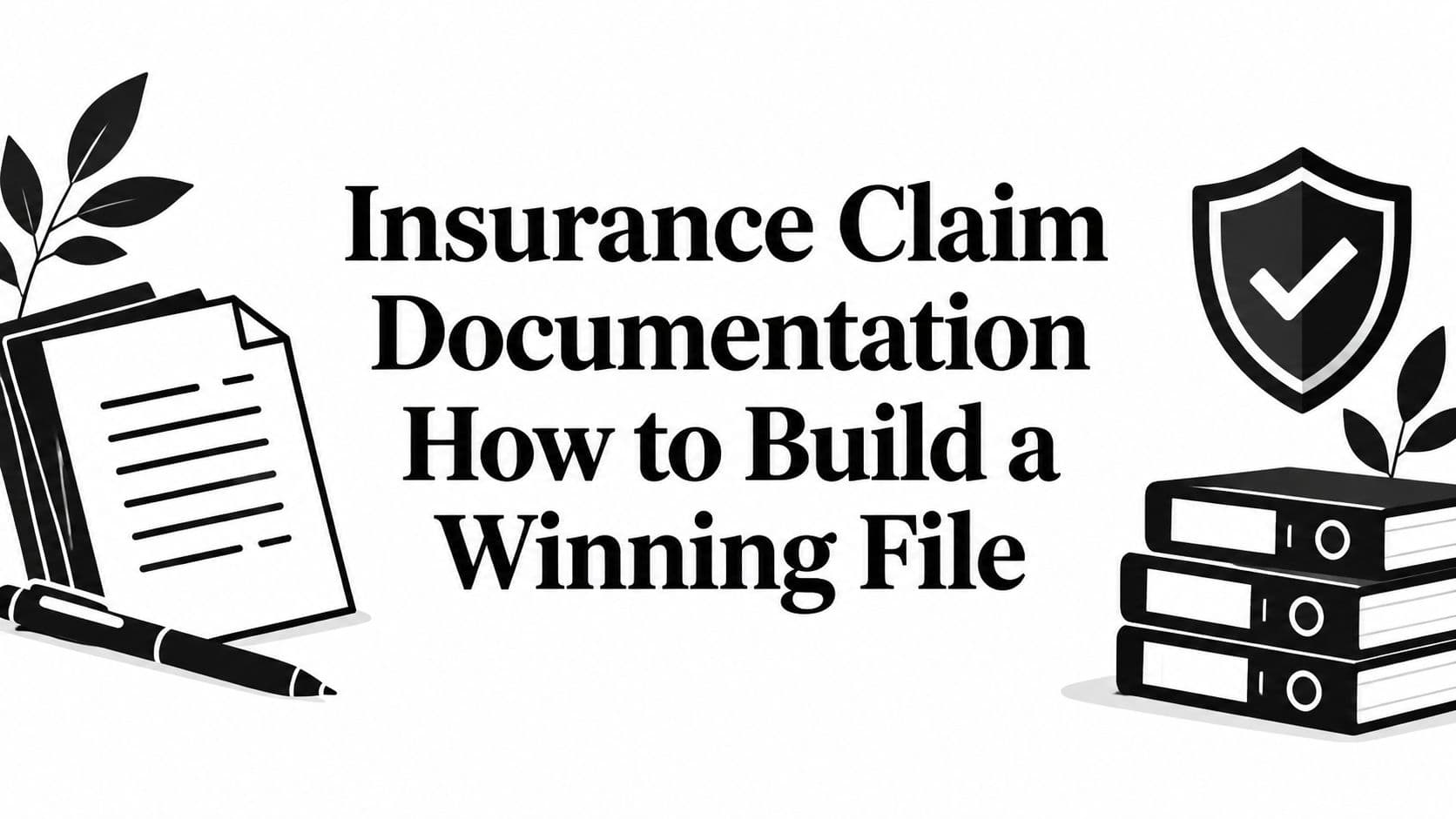 Insurance Claim Documentation How to Build a Winning File