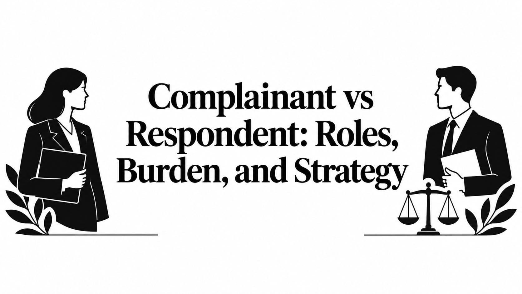 Complainant vs Respondent: Roles, Burden, and Strategy