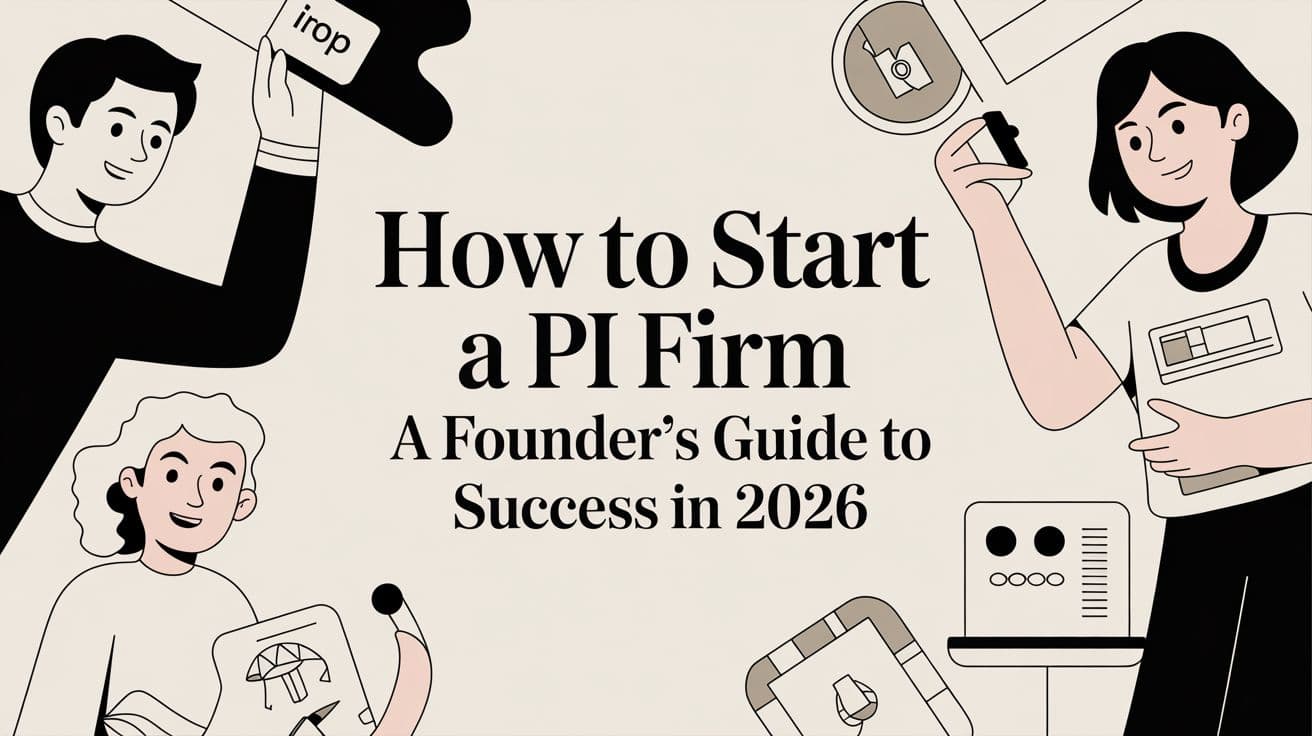 How to Start a PI Firm A Founder's Guide to Success in 2026
