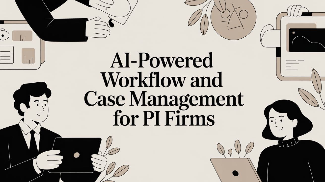 AI-Powered Workflow and Case Management for PI Firms