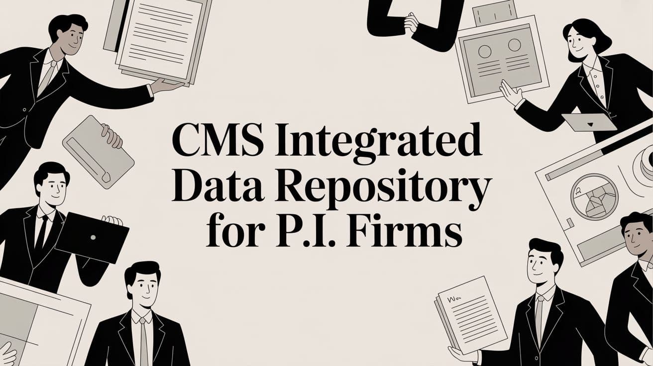 CMS Integrated Data Repository for P.I. Firms