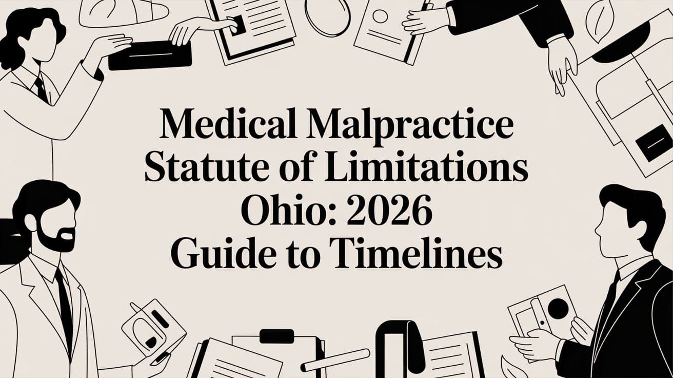 Medical Malpractice Statute of Limitations Ohio: 2026 Guide to Timelines