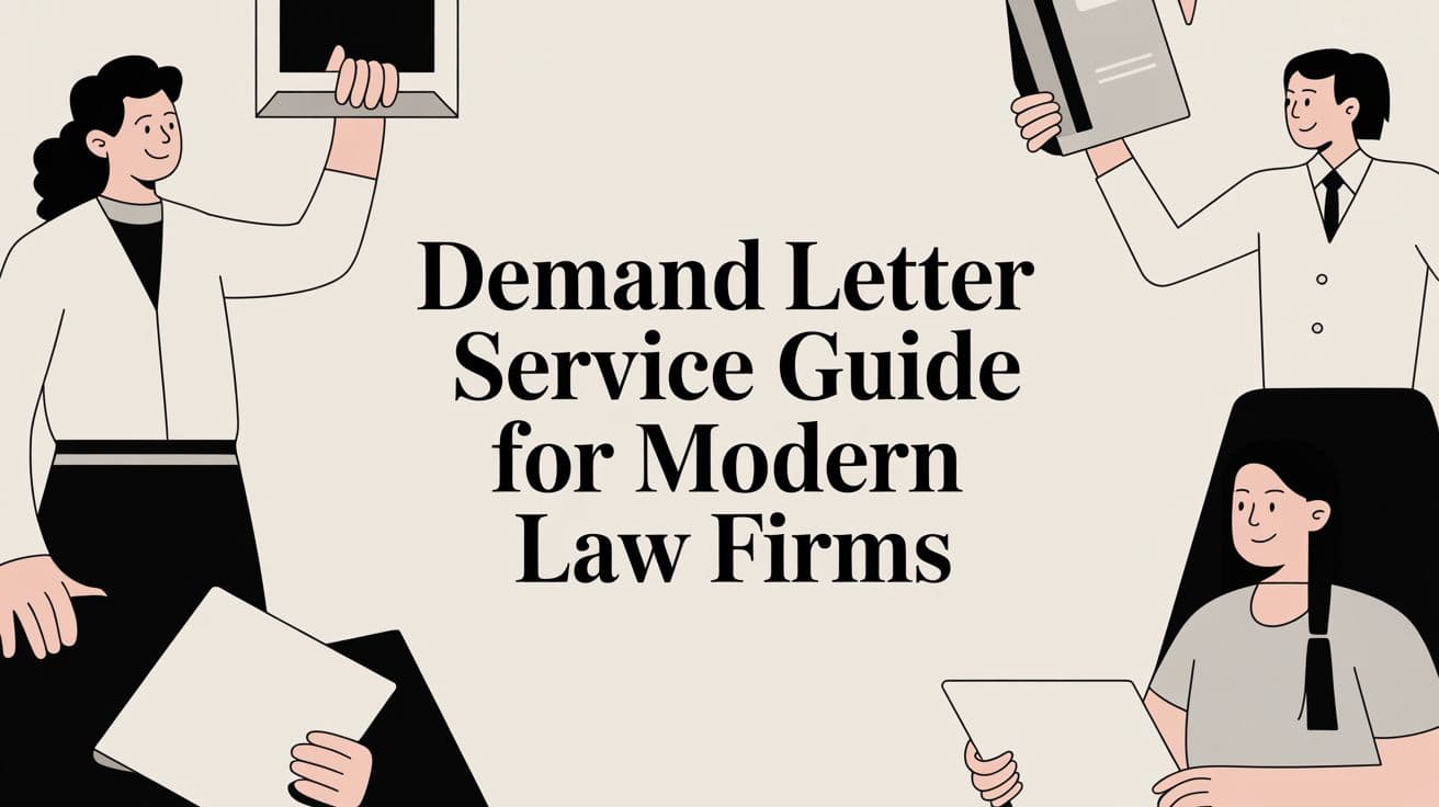 Demand Letter Service Guide for Modern Law Firms